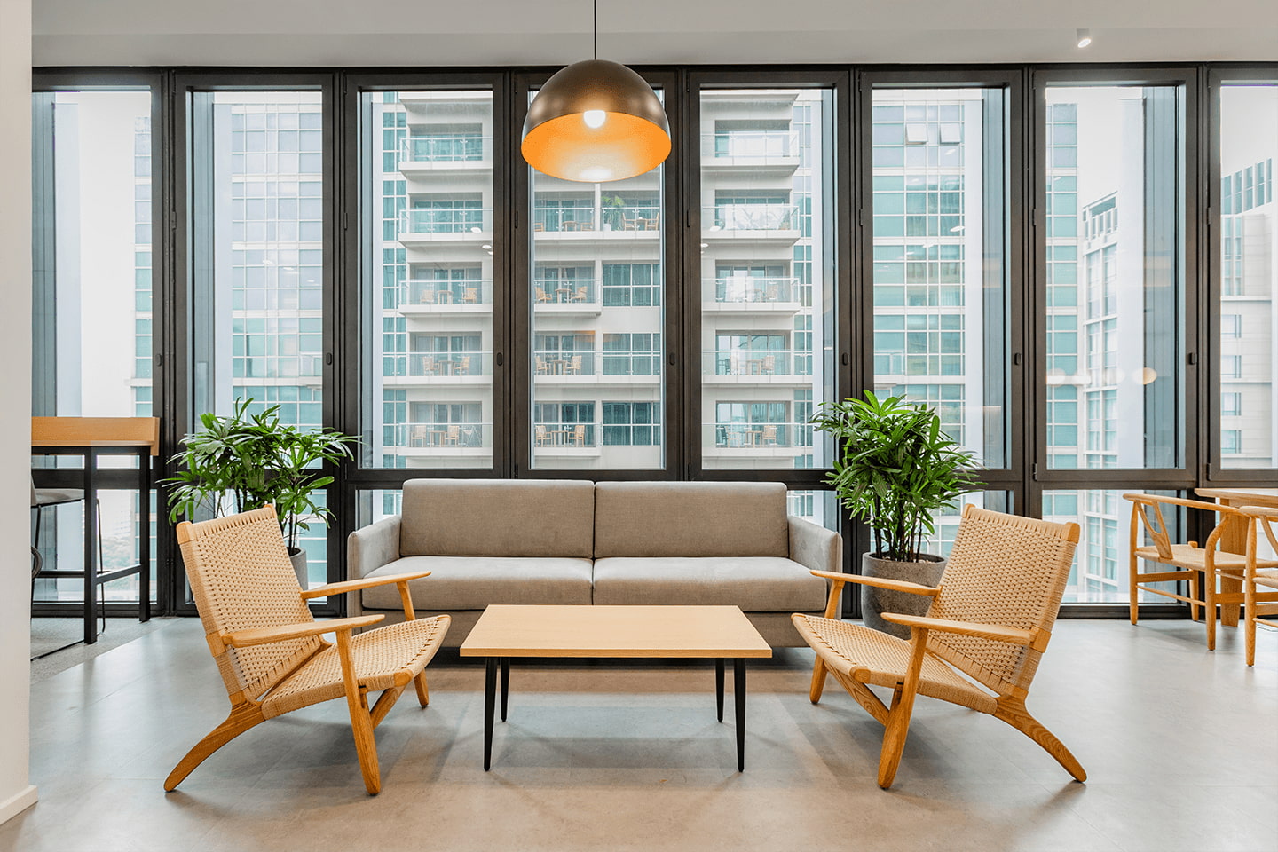 Văn phòng Galderma tại Deutches haus - Khu thư giãn
